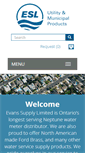 Mobile Screenshot of evansupply.com